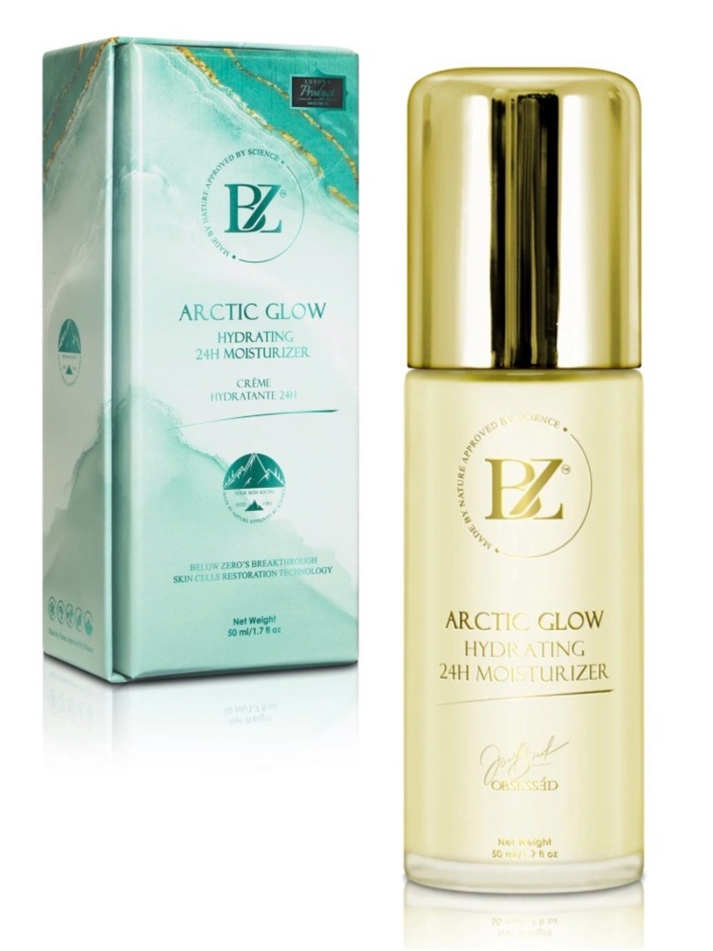 Arctic Glow Hydrating 24H Moisturizer - NIB